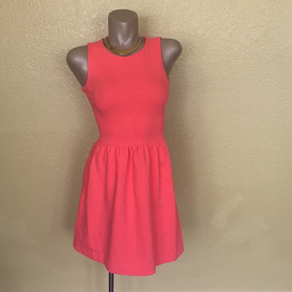 J. Crew Dresses & Skirts - J. Crew Cute Orange Sleeveless Dress 🍊 XXS
